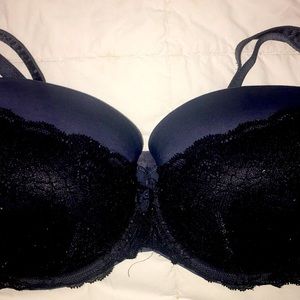 42dd torrid navy blue and black lace